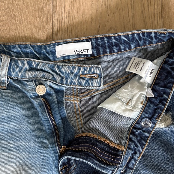 Distressed Denim Shorts - Picture 6 of 7